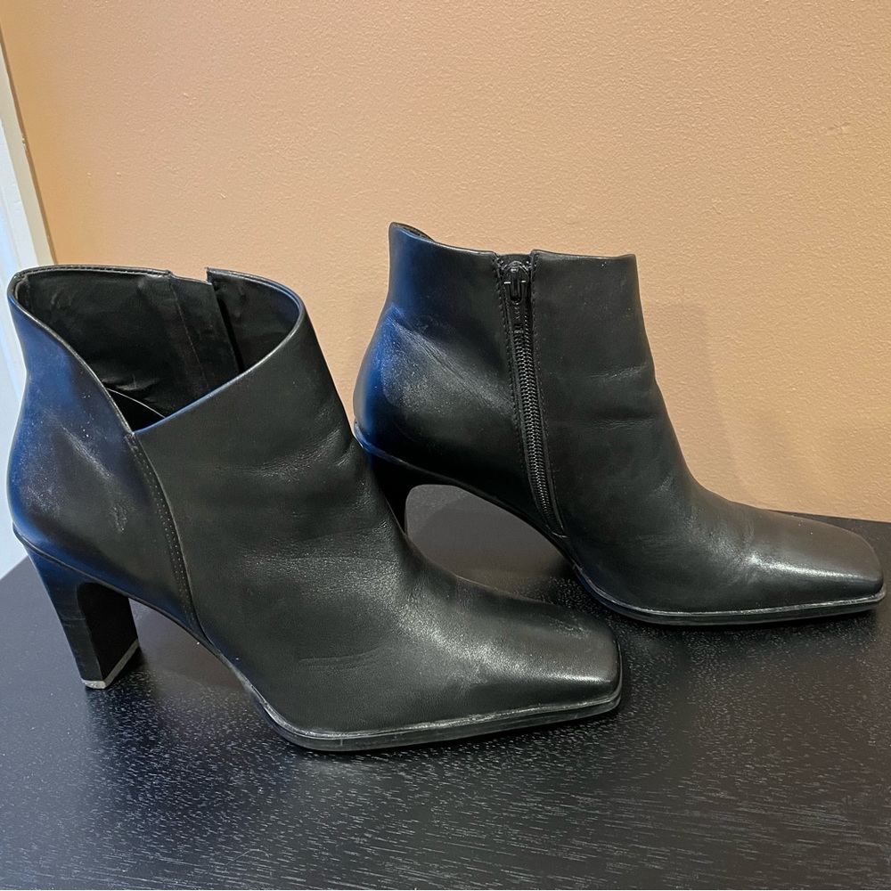 Women’s Bass leather ankle boots